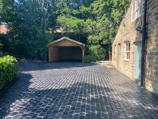 Cobble driveway Batley