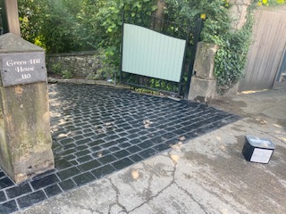 Cobble driveway Batley